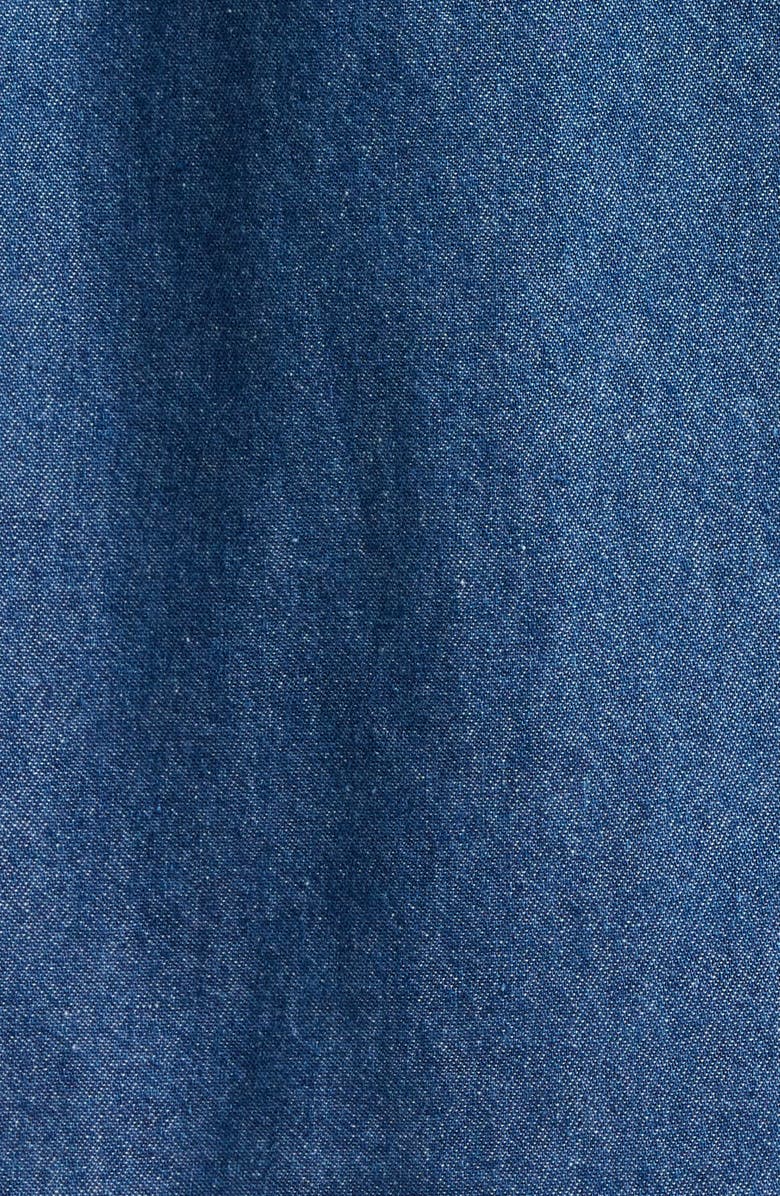 Jones New York Chambray Shirt, Alternate, color, Libra Wash