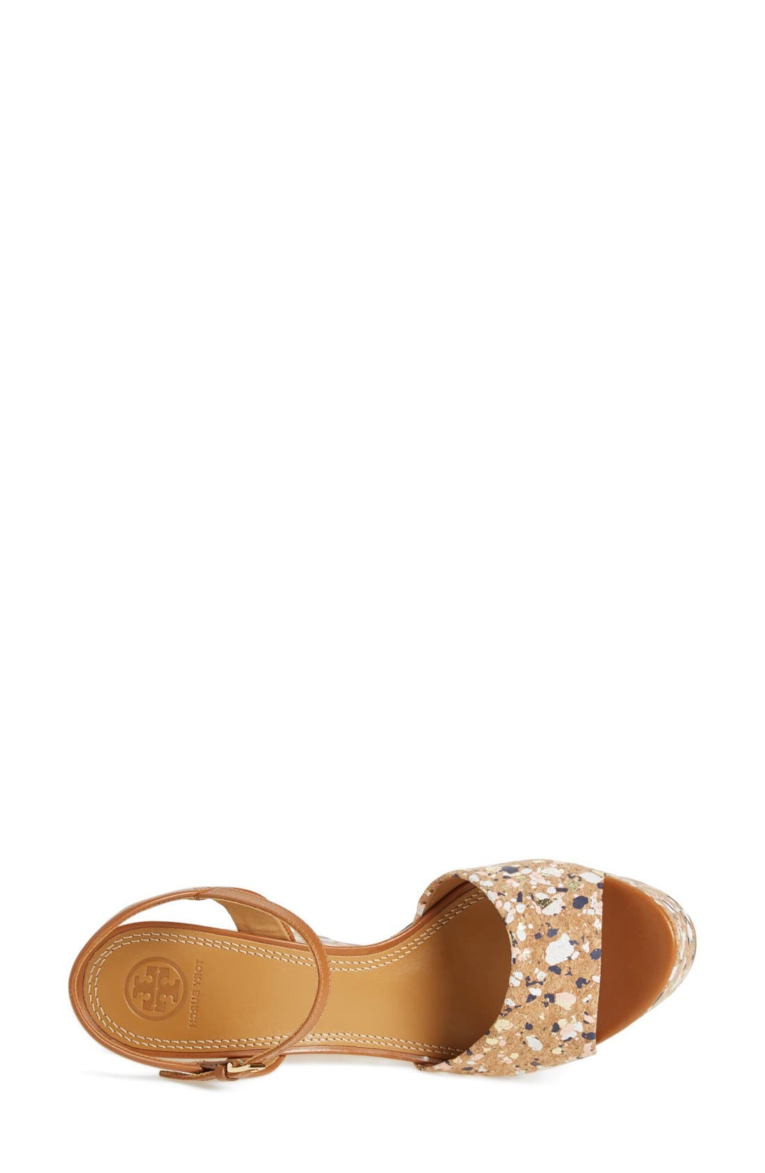 Tory Burch 'Solana' Platform Sandal, Alternate, color, 