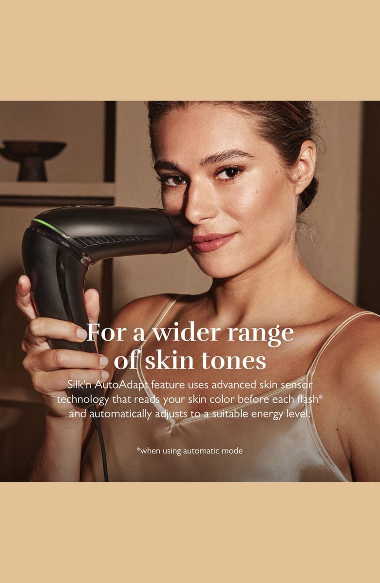 Silk'n 7 Hair Removal Device, Alternate, color, Black