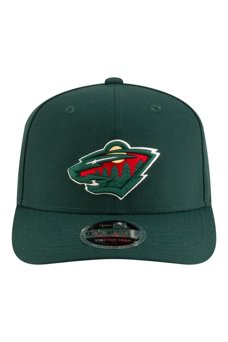 Men's New Era  Green Minnesota Wild 9SEVENTY Adjustable Hat, Alternate, color, Green