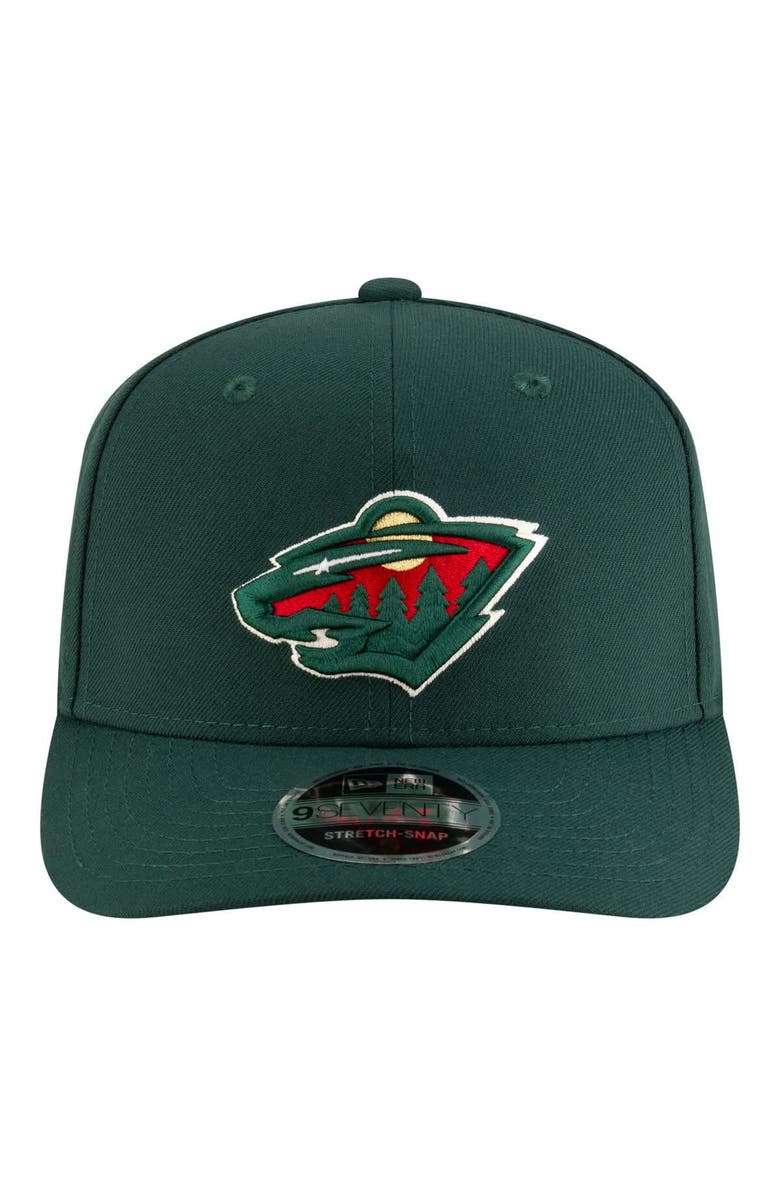 New Era Men's New Era Green Minnesota Wild 9SEVENTY Adjustable Hat, Alternate, color, Green