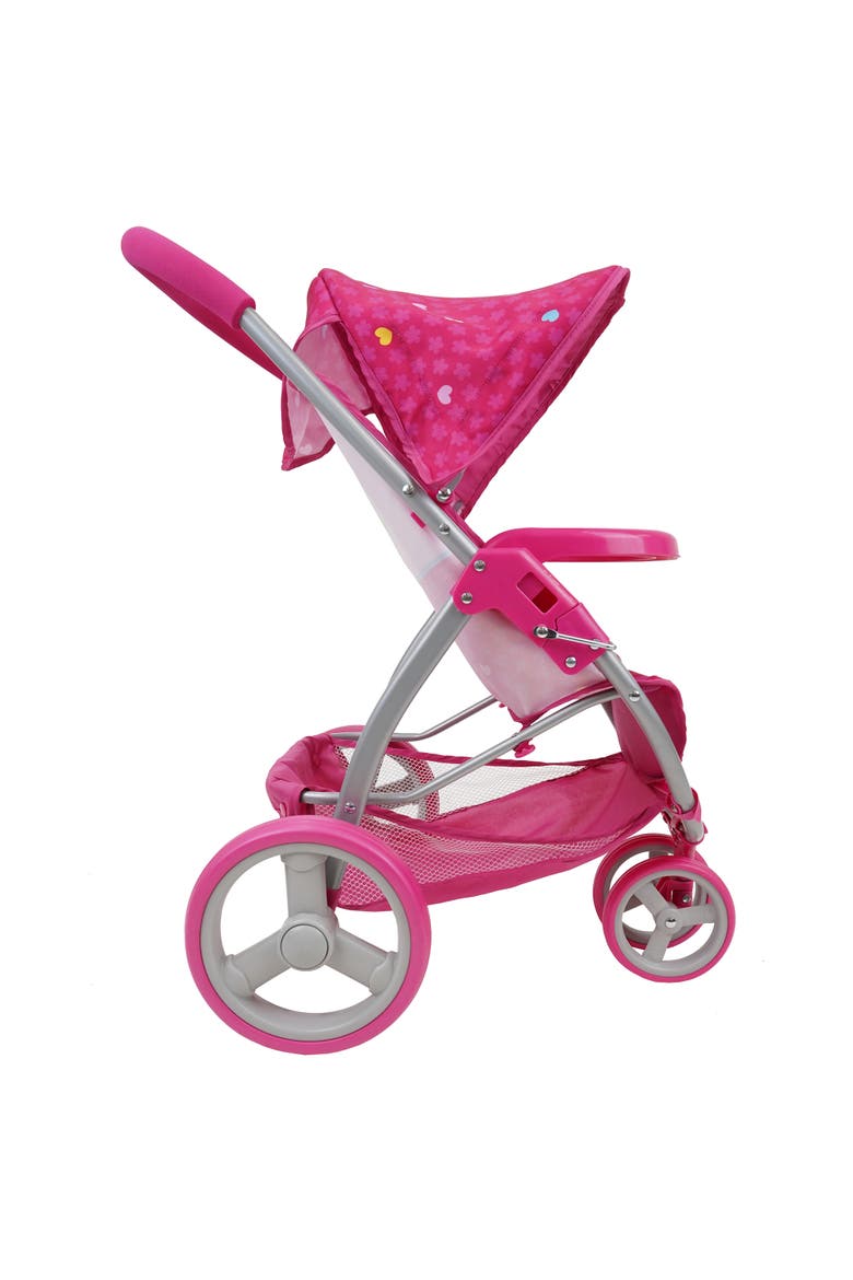 Garden Doll Jogger Stroller, Alternate, color, Pink