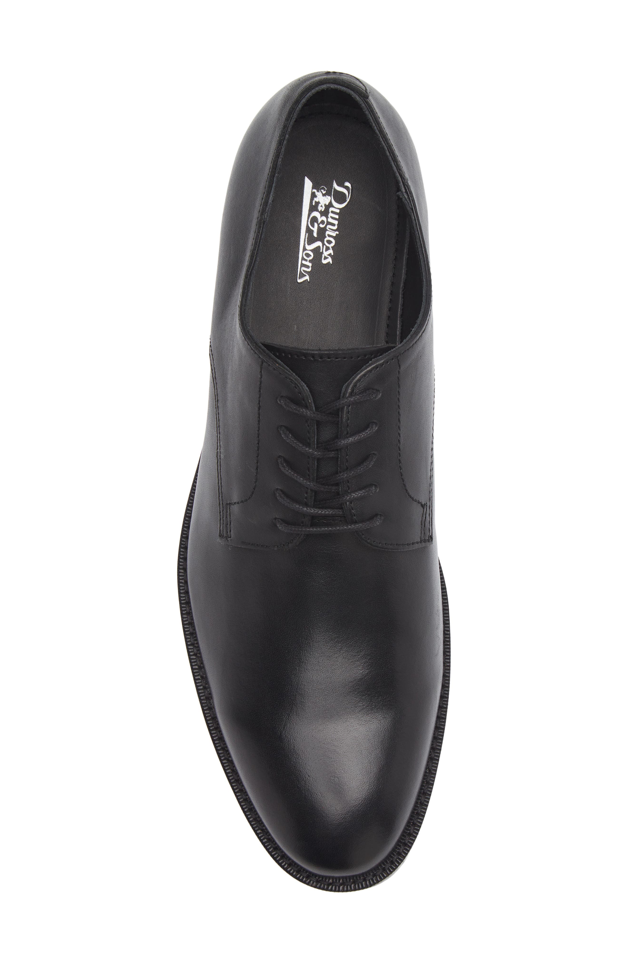 Plain Toe Derby, Alternate, color, BLACK