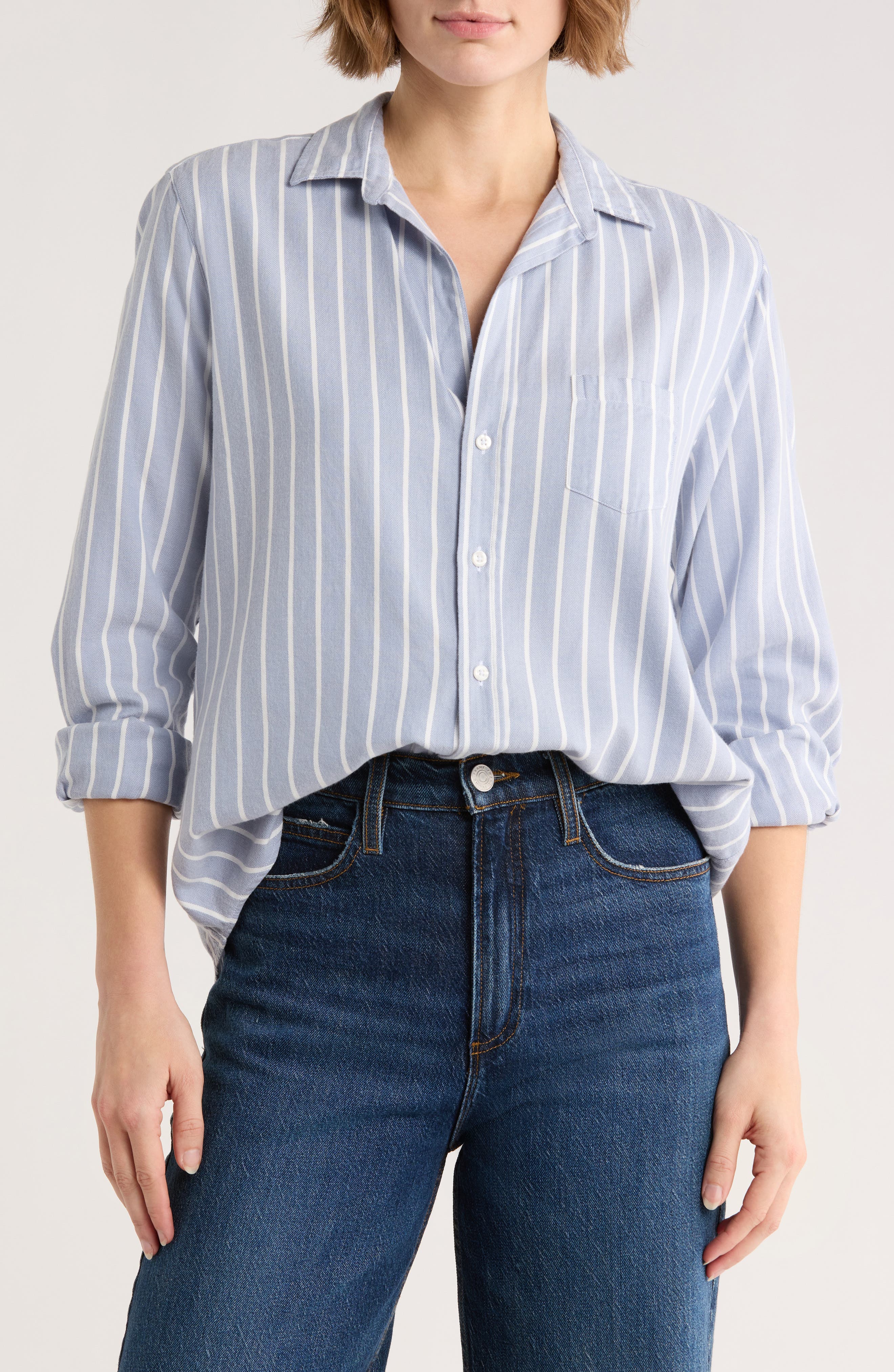 WIDE BLUE STRIPES