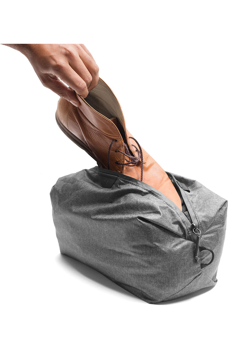 Peak Design Shoe Pouch, Alternate, color, Charcoal