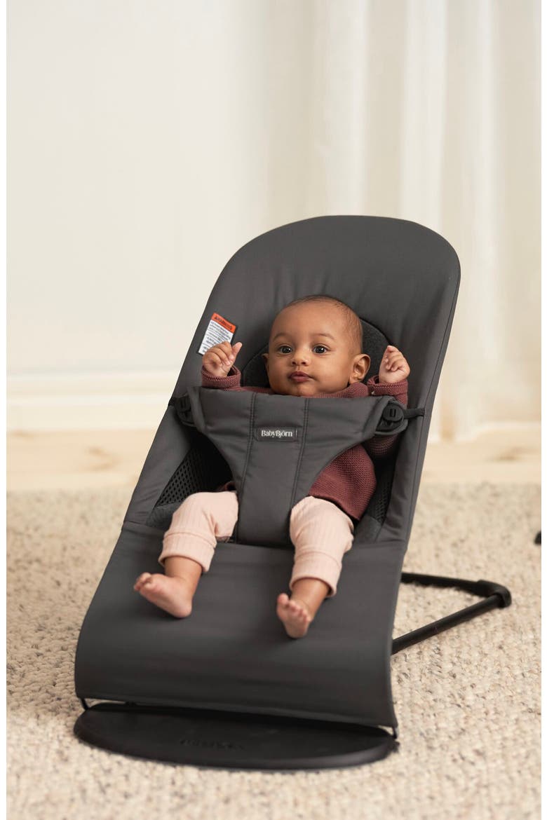 Bouncer Bliss with Free Flying Friends Toy & Travel Bag, Alternate, color, DARK GRAY