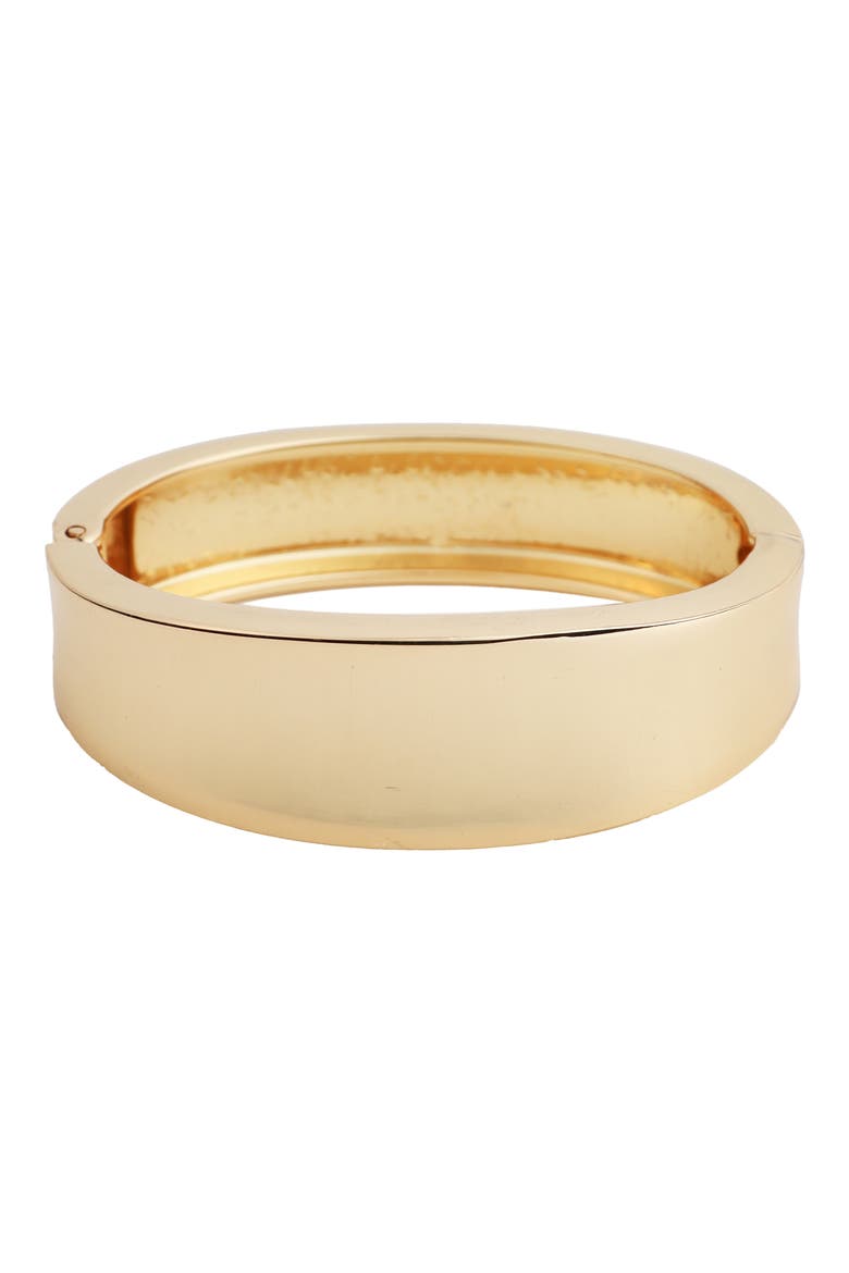 Hinged Bangle Bracelet, Main, color, GOLD