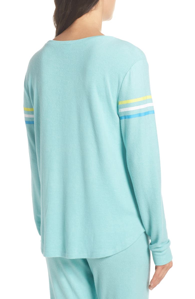 Make + Model Too Cool Crewneck, Alternate, color, Teal Sky