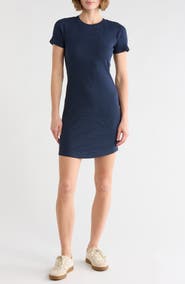 Melrose and Market Short Sleeve Crewneck Mini Dress