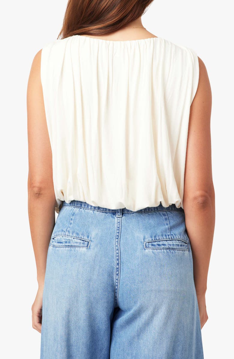 Habitual Knit Bubble Top, Alternate, color, Whisper White