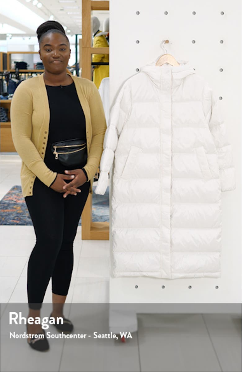 The ReNew Long Puffer Coat, sales video thumbnail