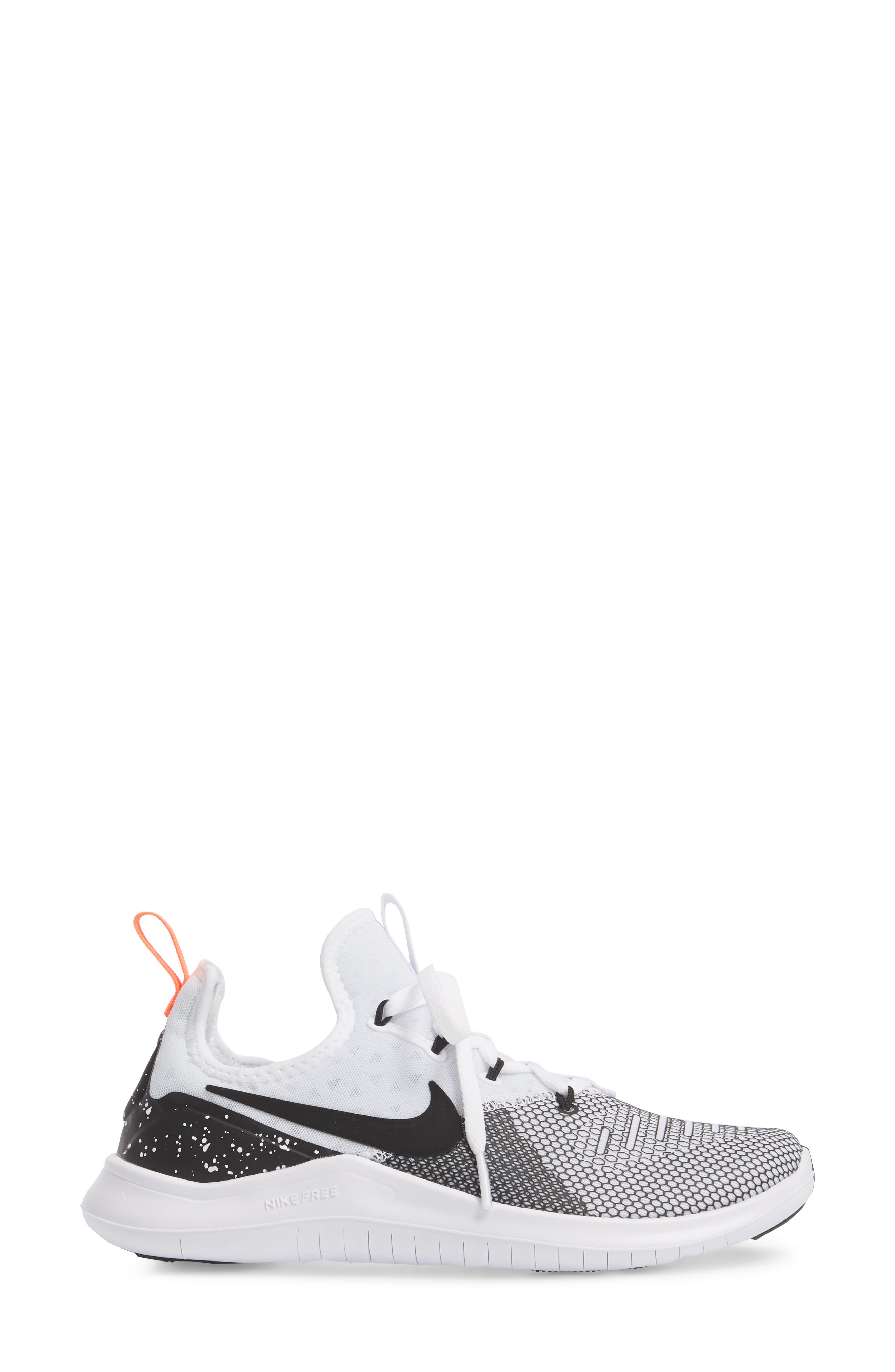 Free TR8 Training Shoe, Alternate, color, WHITE/ BLACK/ TOTAL CRIMSON