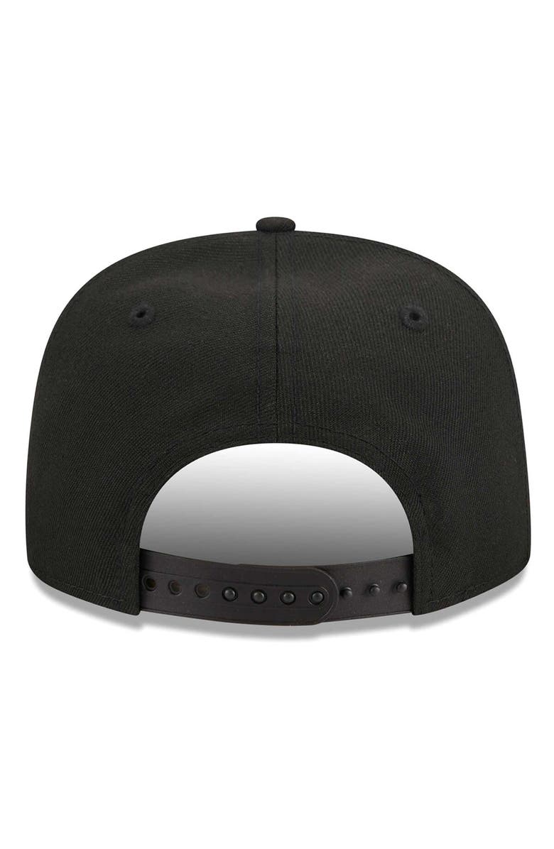 New Era Men's New Era  Black Atlanta United FC Script Golfer Adjustable Hat, Alternate, color, Black