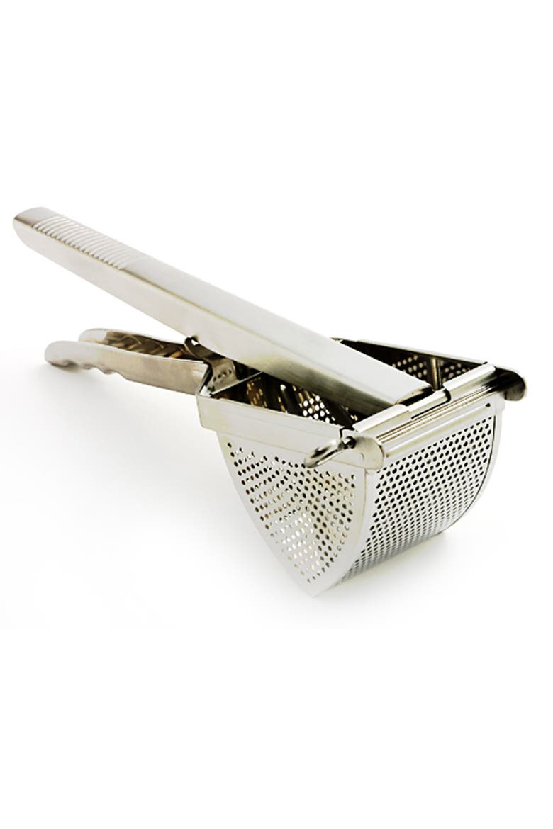 Stainless Steel Heavy Duty Commercial Potato Ricer, Main, color, Silver