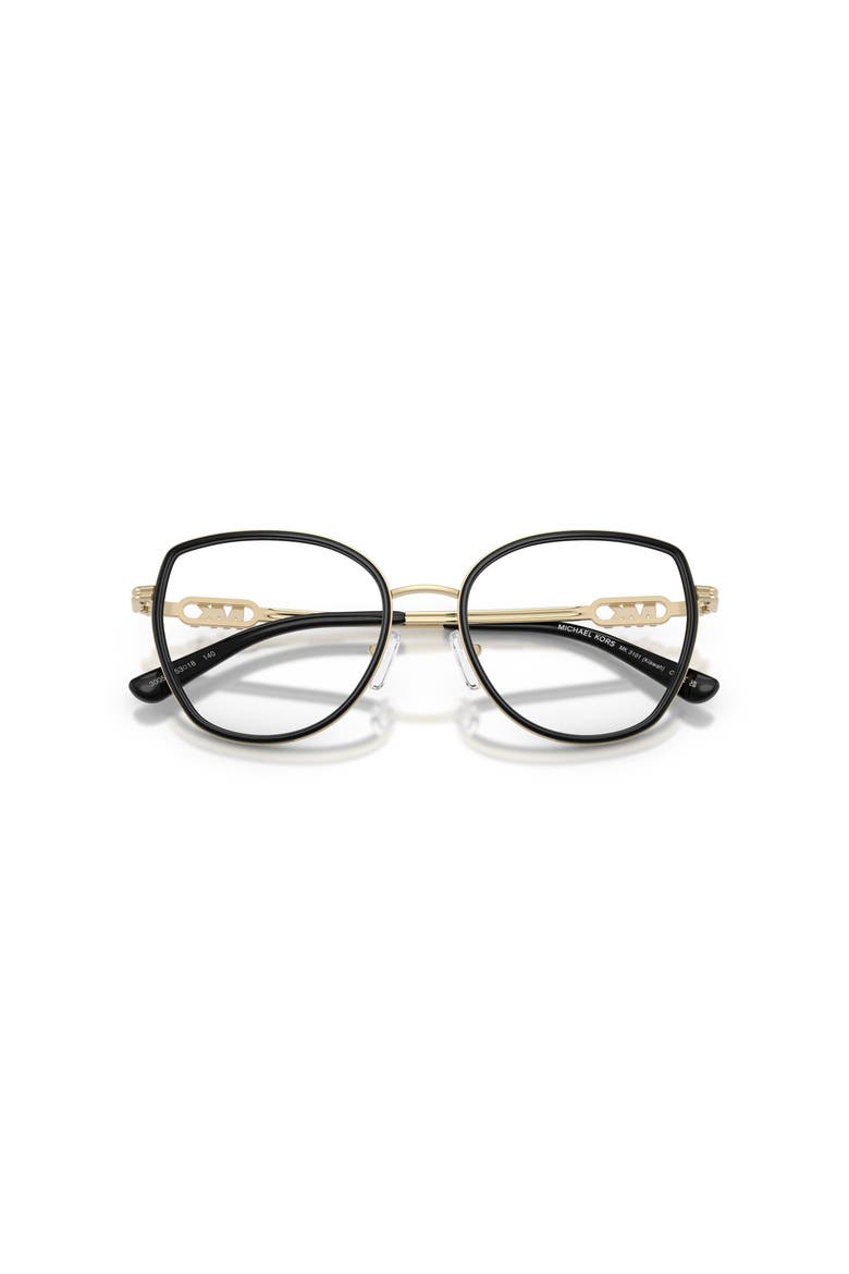 53mm Round optical glasses, Alternate, color, Black