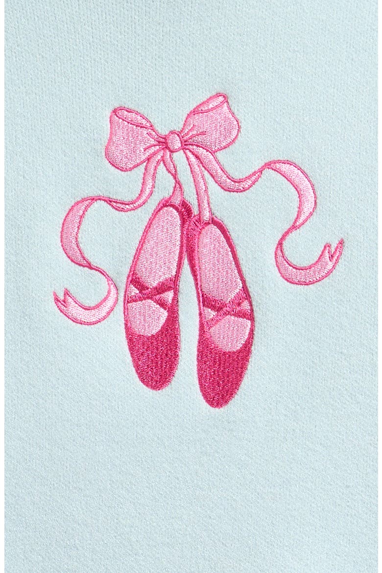 Kids' Ballet Shoe Hoodie, Alternate, color, BLUE COMBO