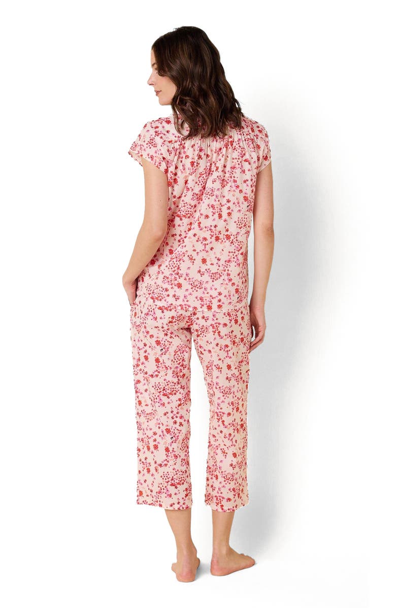 The Cat's Pajamas Voile Capri Set, Alternate, color, Petite Rosette