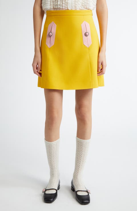 VALENTINO GARAVANI Embellished wrap-effect wool and silk
