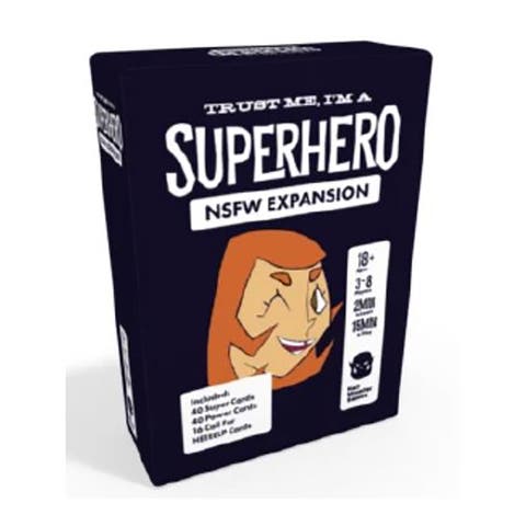 NSFW Superheroes Expansion Pack Trust Me I'm a Superhero Card Game. Age 18+