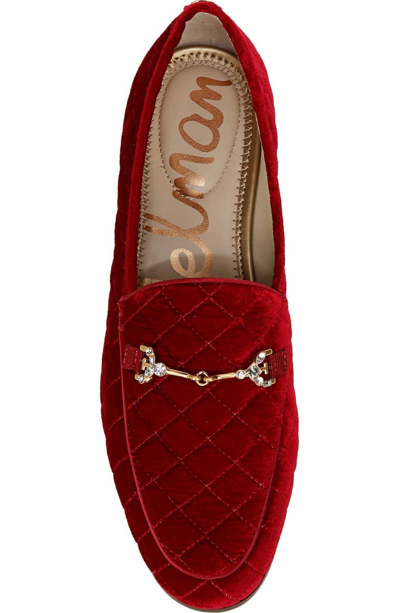 Sam Edelman Loraine Regal Bit Loafer, Alternate, color, Bright Scarlet