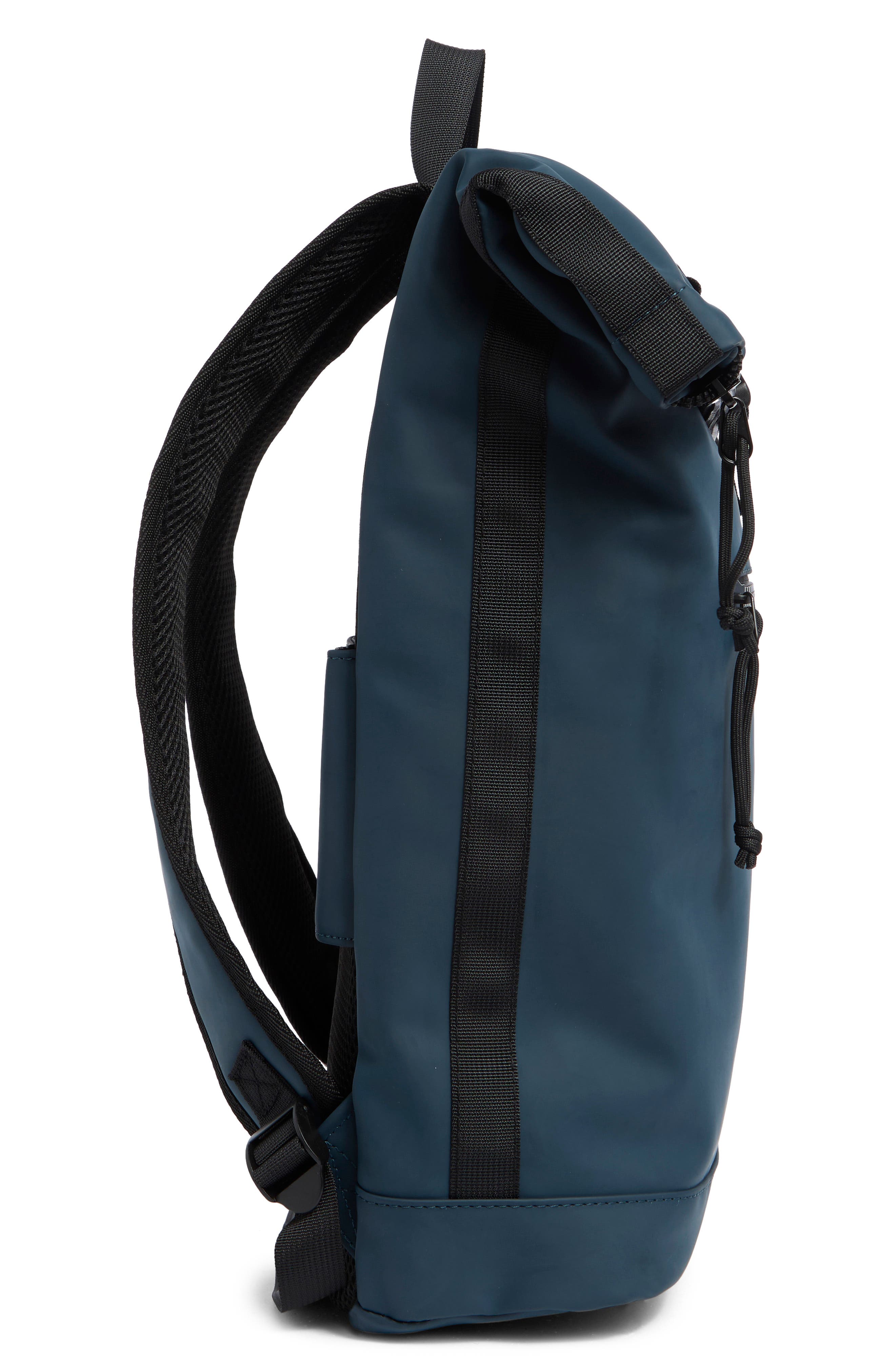 Roll Top Backpack, Alternate, color, BLUE