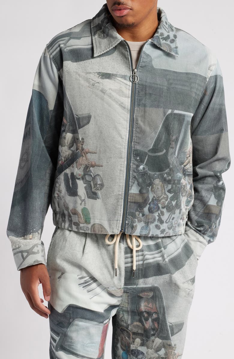 JUNGLES Yard Sale Corduroy Zip Jacket, Alternate, color, 