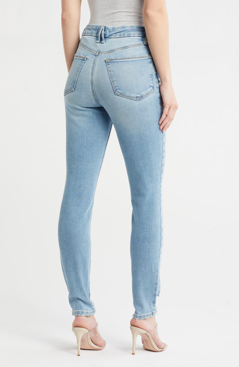 Good American SoftTech Good Legs Skinny Jeans, Alternate, color,