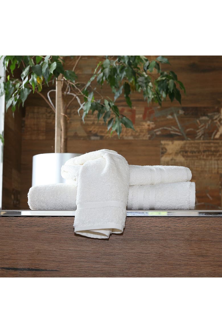 Denzi 3-Piece Towel Set - Cream, Alternate, color, CREAM