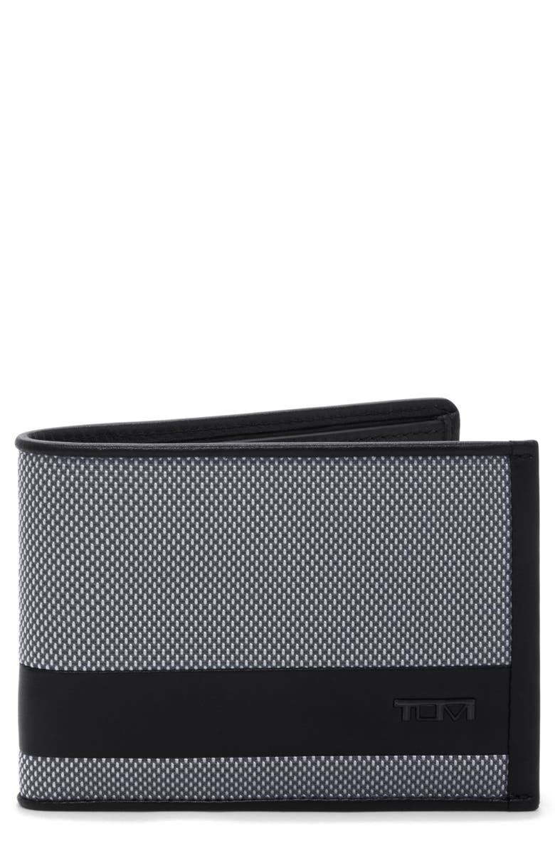 TUMI Alpha Bifold Wallet, Main, color, Meteor Grey