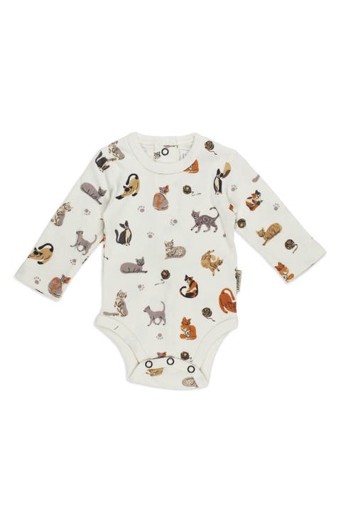 Kids' Cotton Long Sleeve Bodysuit