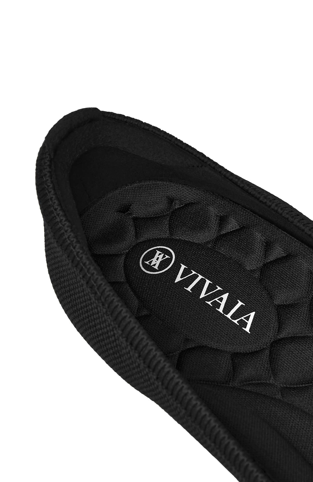 VIVAIA Almond-Toe Wedge, Alternate, color, Black