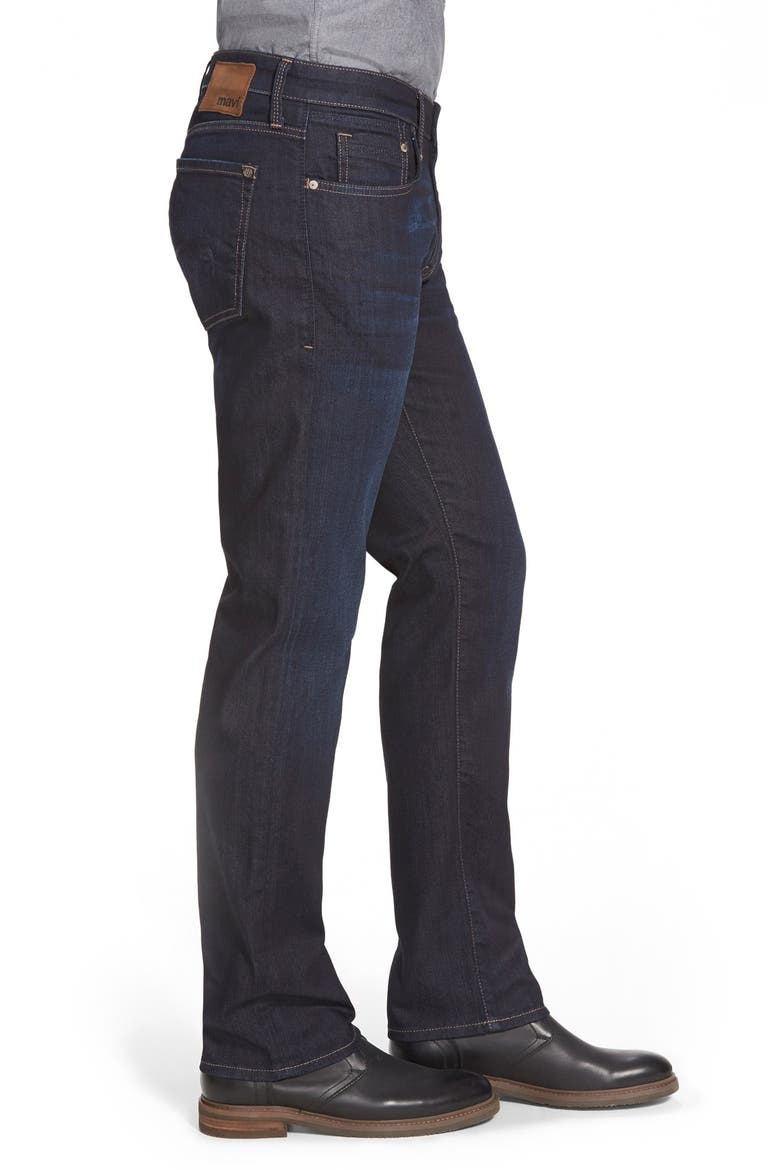'Zach' Straight Leg Jeans, Alternate, color, RINSE BRUSHED WILLIA