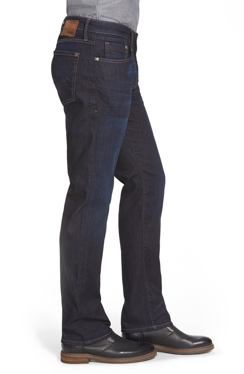 Mavi Jeans 'Zach' Straight Leg Jeans, Alternate, color, Rinse Brushed Willia