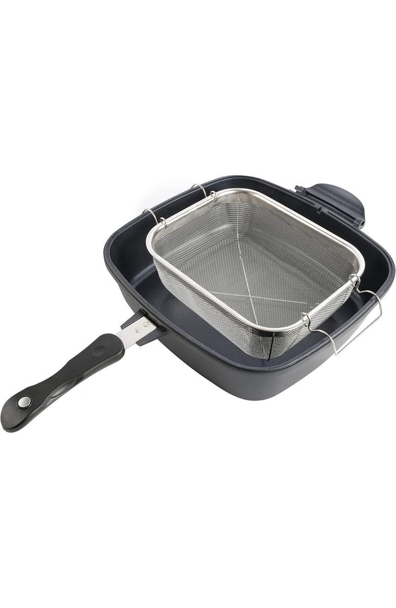 Kenmore 5 Piece Nonstick Multi Function Cookware Set, Alternate, color, Black