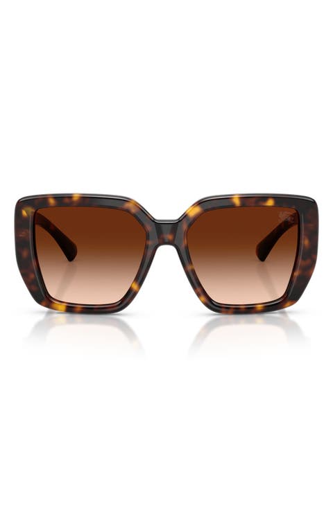 54mm Square Sunglasses