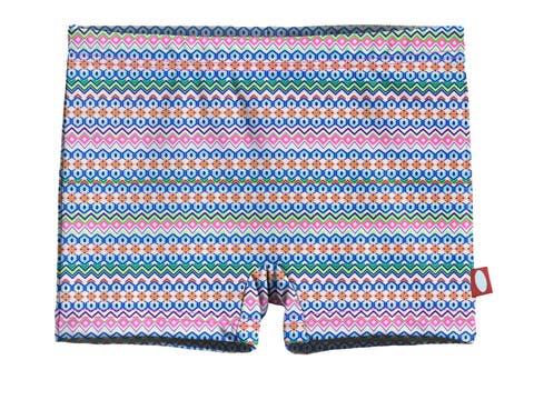 Girls UPF 50+ Printed Swim Boy Shorts (Toddler/Kids)