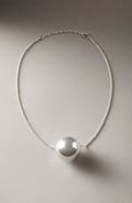 NOOTKA Sphere Necklace Silver