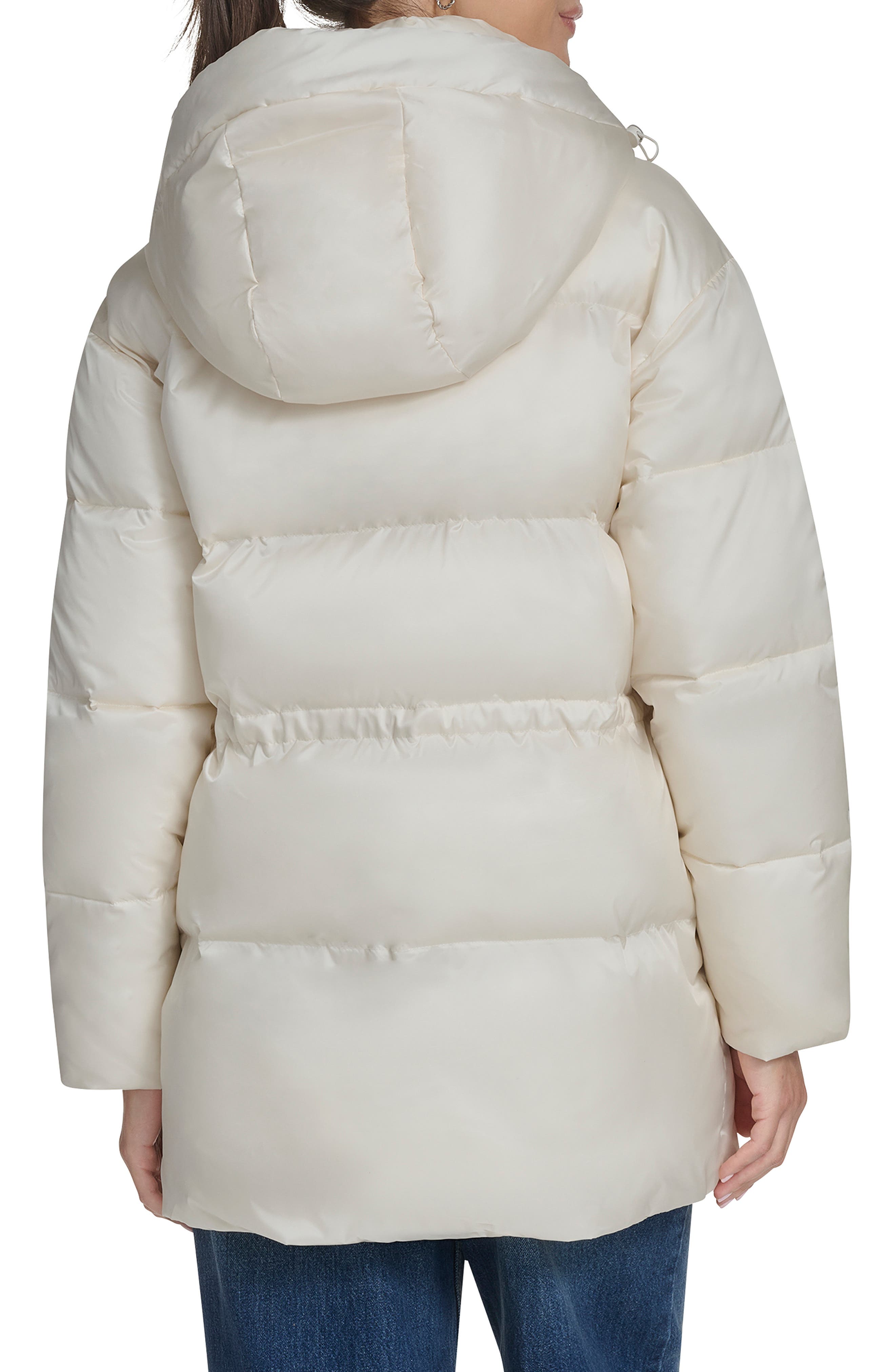 Water Resistant Hooded Puffer Coat - image 4