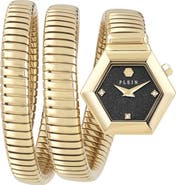 PHILIPP PLEIN $nake Hexagon Spiral Bracelet Watch, 24mm