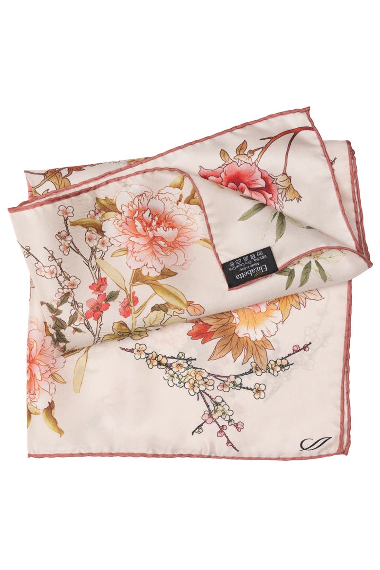 Carina - Silk Bandana, Alternate, color, Blush