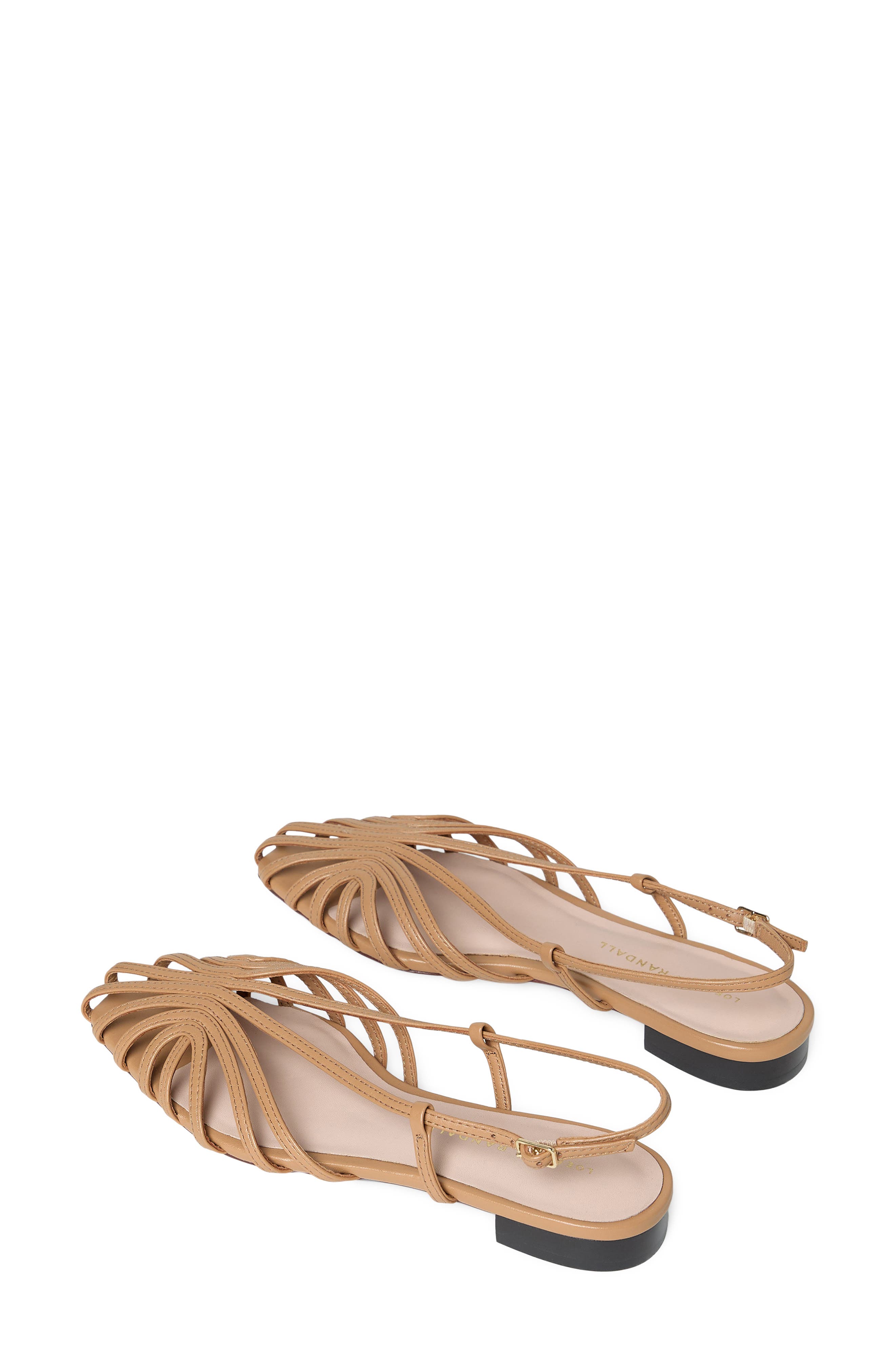 Loeffler Randall Devon Lattice Slingback Sandal, Alternate, color, Dune