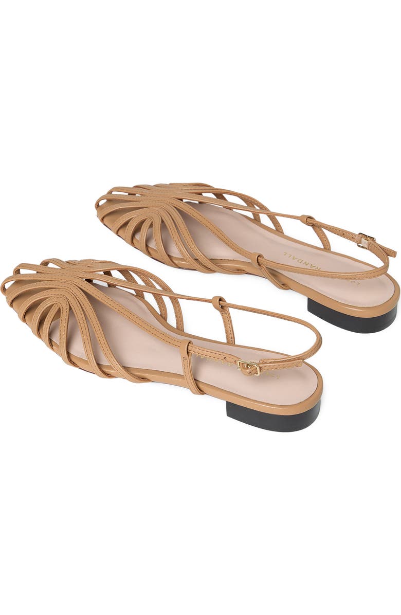 Loeffler Randall Devon Lattice Slingback Sandal, Alternate, color, Dune