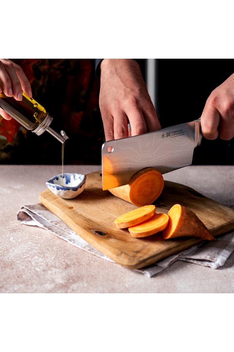 Damashiro® 6.5" Cleaver, Alternate, color, Silver