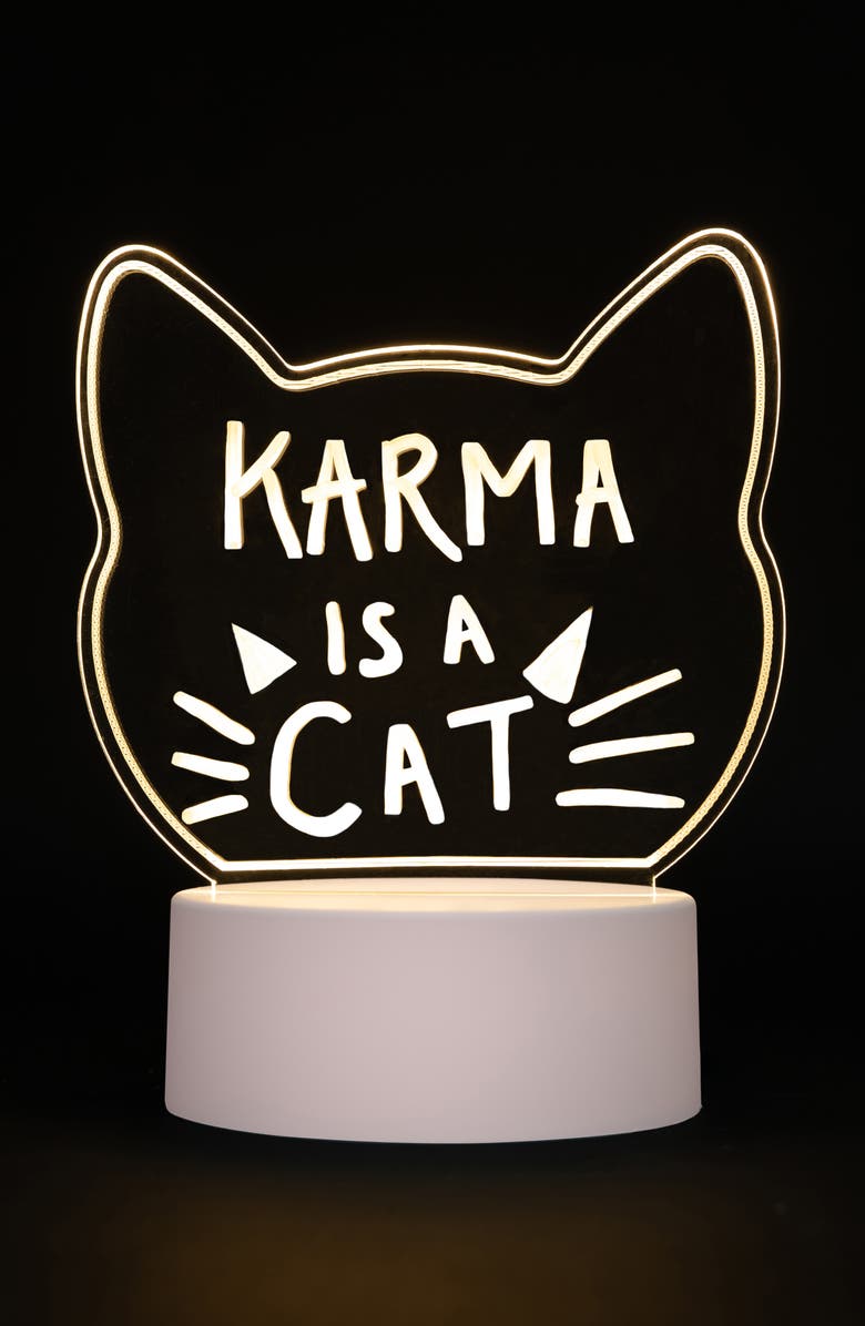 Fizz Creations Write-On Neon Cat Light, Alternate, color, 