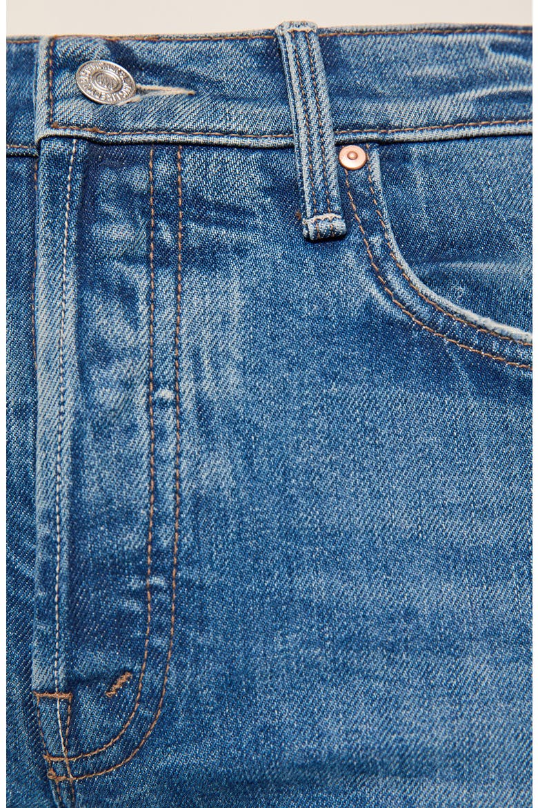 The Tomcat Roller Sneak High Waist Wide Leg Jeans, Alternate, color, ON A ROLL