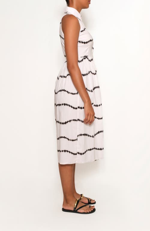 The Lulo Project Pier Sleeveless Midi Shirtdress