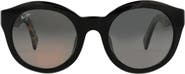 Maui Jim 51mm Round Polarized Sunglasses