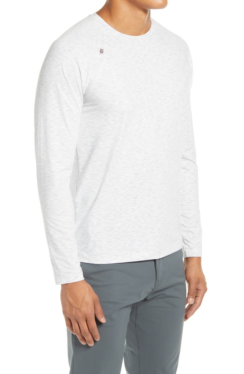 Rhone Reign Long Sleeve T-Shirt, Alternate, color, Gray Space Dye