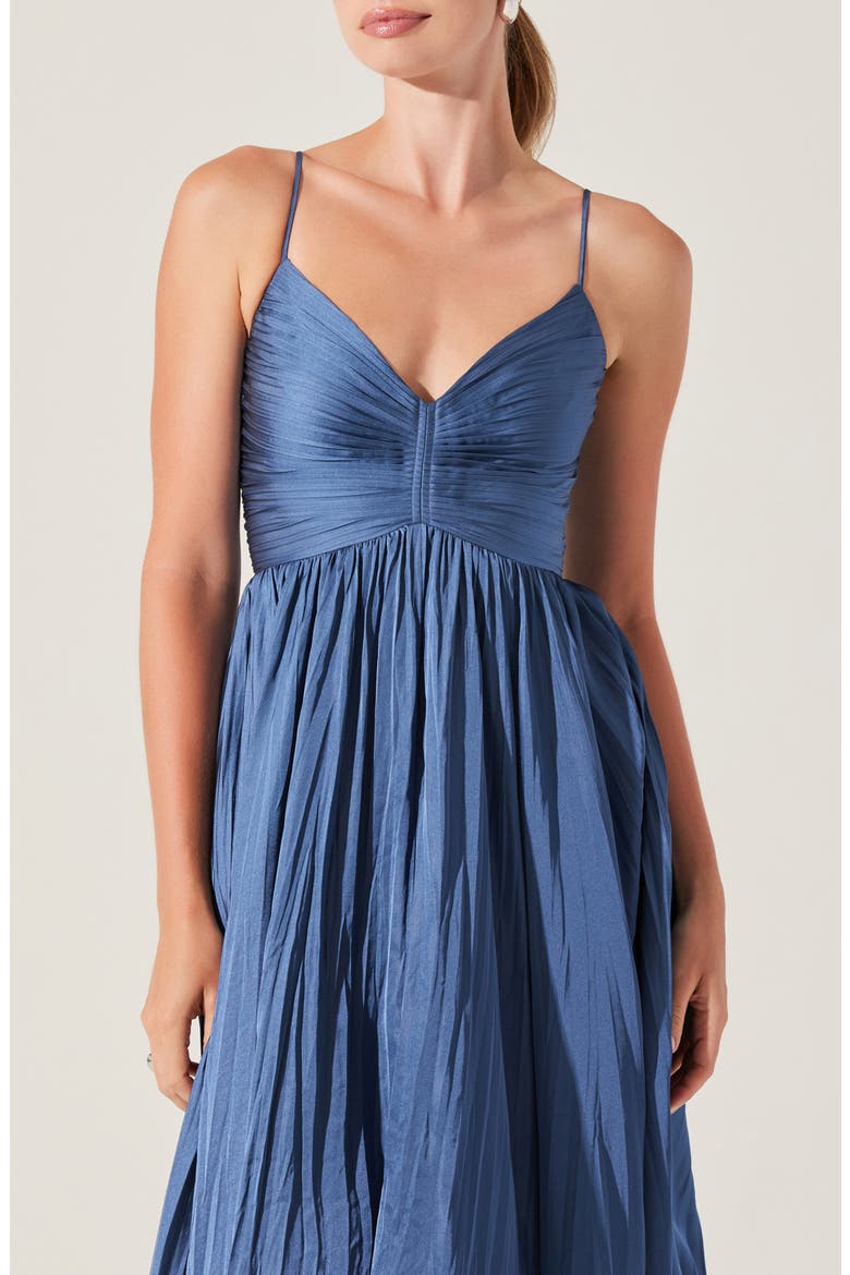 Maeve Midi Dress, Alternate, color, SLATE BLUE