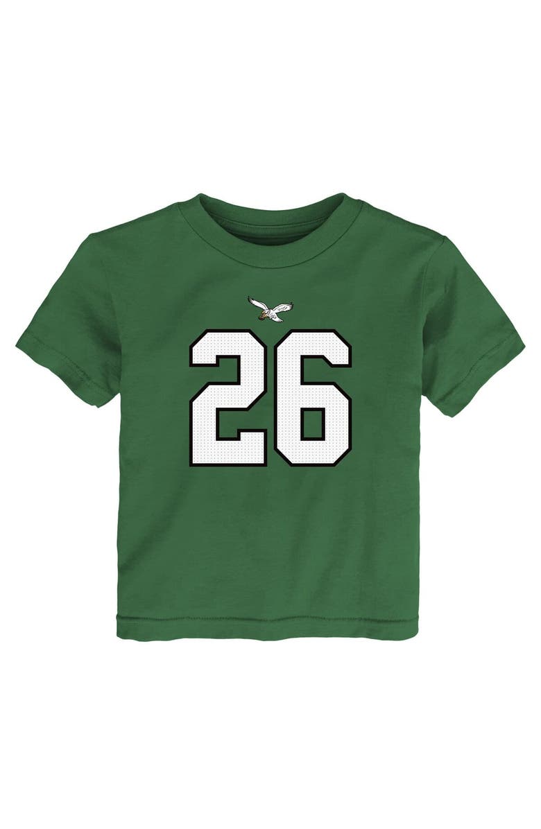 Nike Toddler Nike Saquon Barkley Kelly Green Philadelphia Eagles Player Name & Number T-Shirt, Alternate, color, Kelly Green